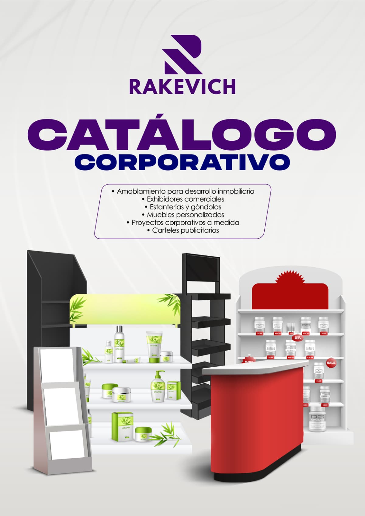 Portada del Catálogo Rakevich 2026